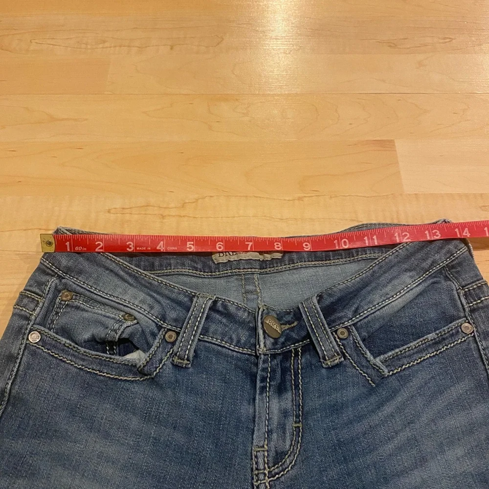 BKE Stella Skinny Jeans 27R Medium Wash Stretch Low Rise - Picture 5 of 8